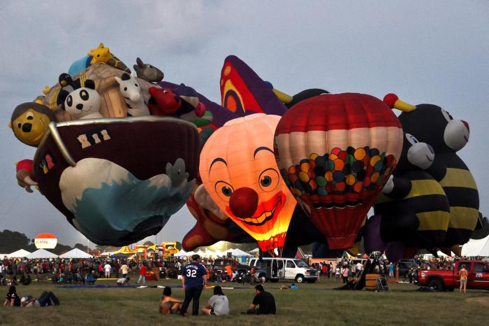 Balloon festivals balloons