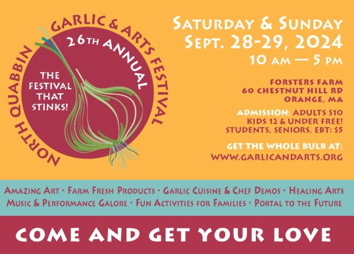 North Quabbin Garlic & Arts Festival