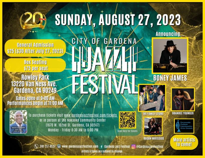 Gardena Jazz Festival 2024 Lineup