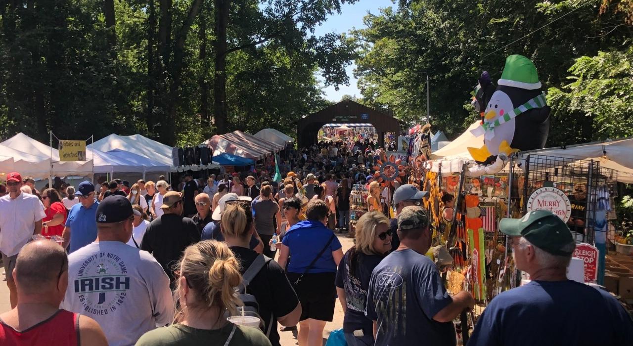 Blueberry Festival Marshall County Indiana