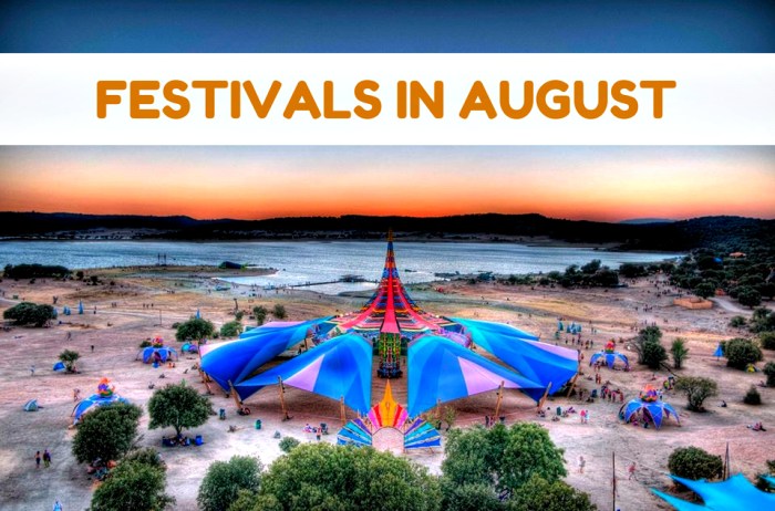 Festivals In August