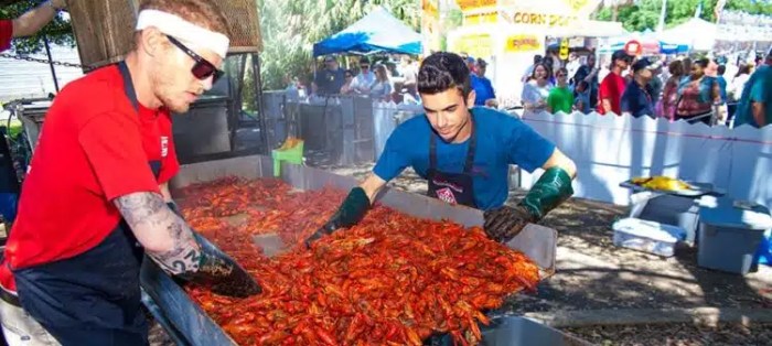 Pensacola crawfish bartram flags 30th annual