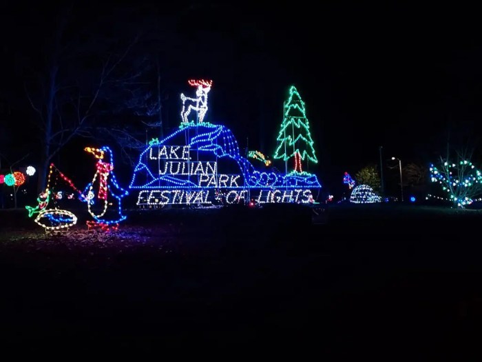 Festival lake lights julian returns dec buncombe recreation press release county services