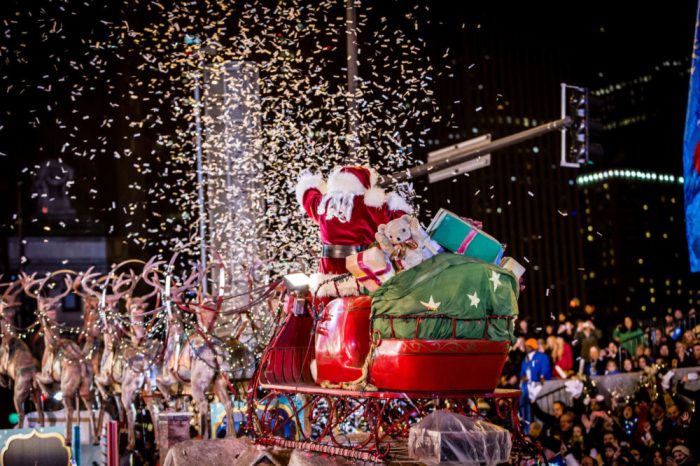 Magnificent mile festival lights chicago bmo harris zang andi time