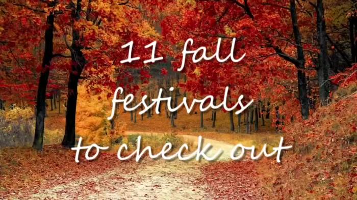 Fall Festivals Today